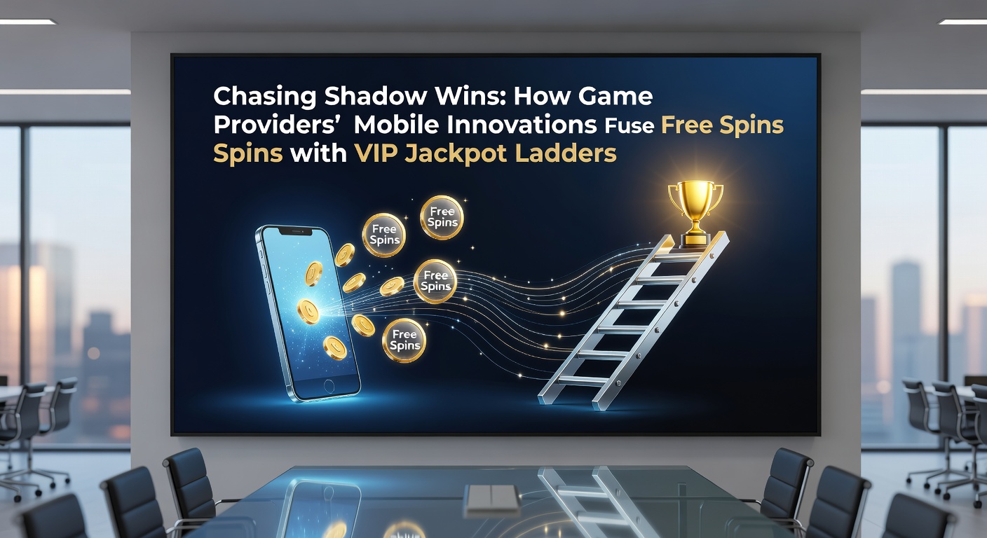 Detaillierte Darstellung einer VIP-Jackpot-Leiter mit Free-Spin-Integration auf einem modernen Tablet