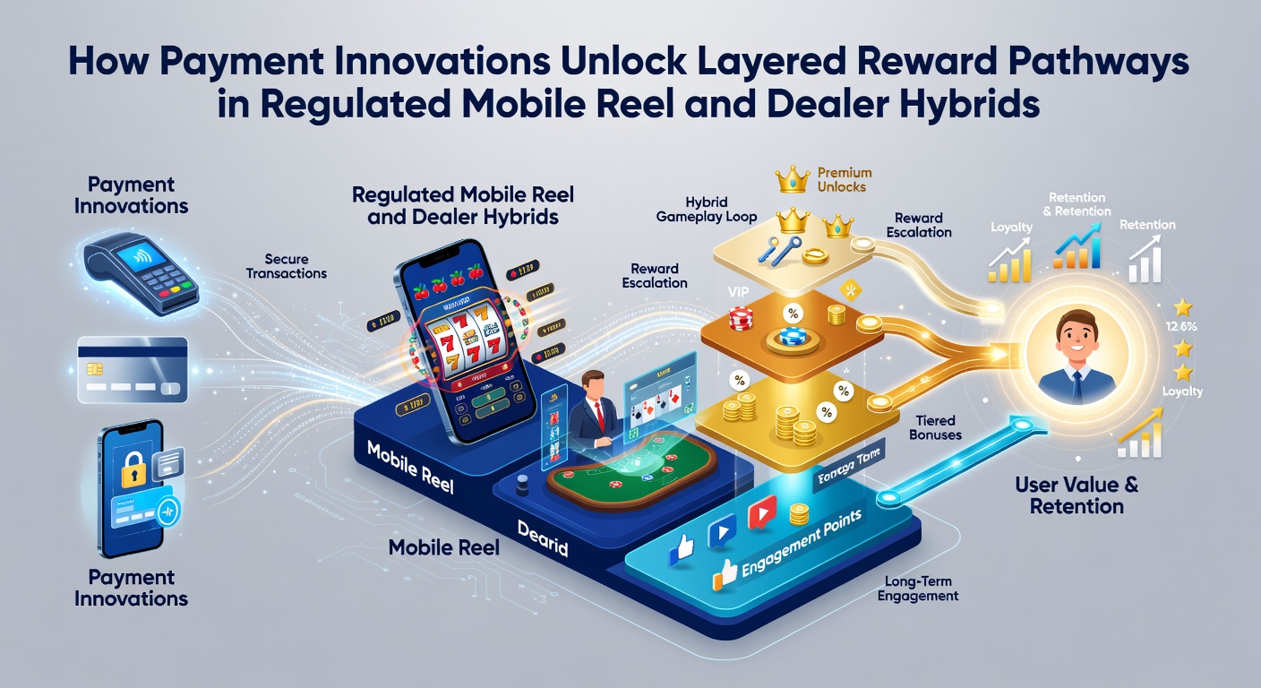 Beispielhafte Darstellung von Belohnungspfaden in mobilen Hybrid-Casinos