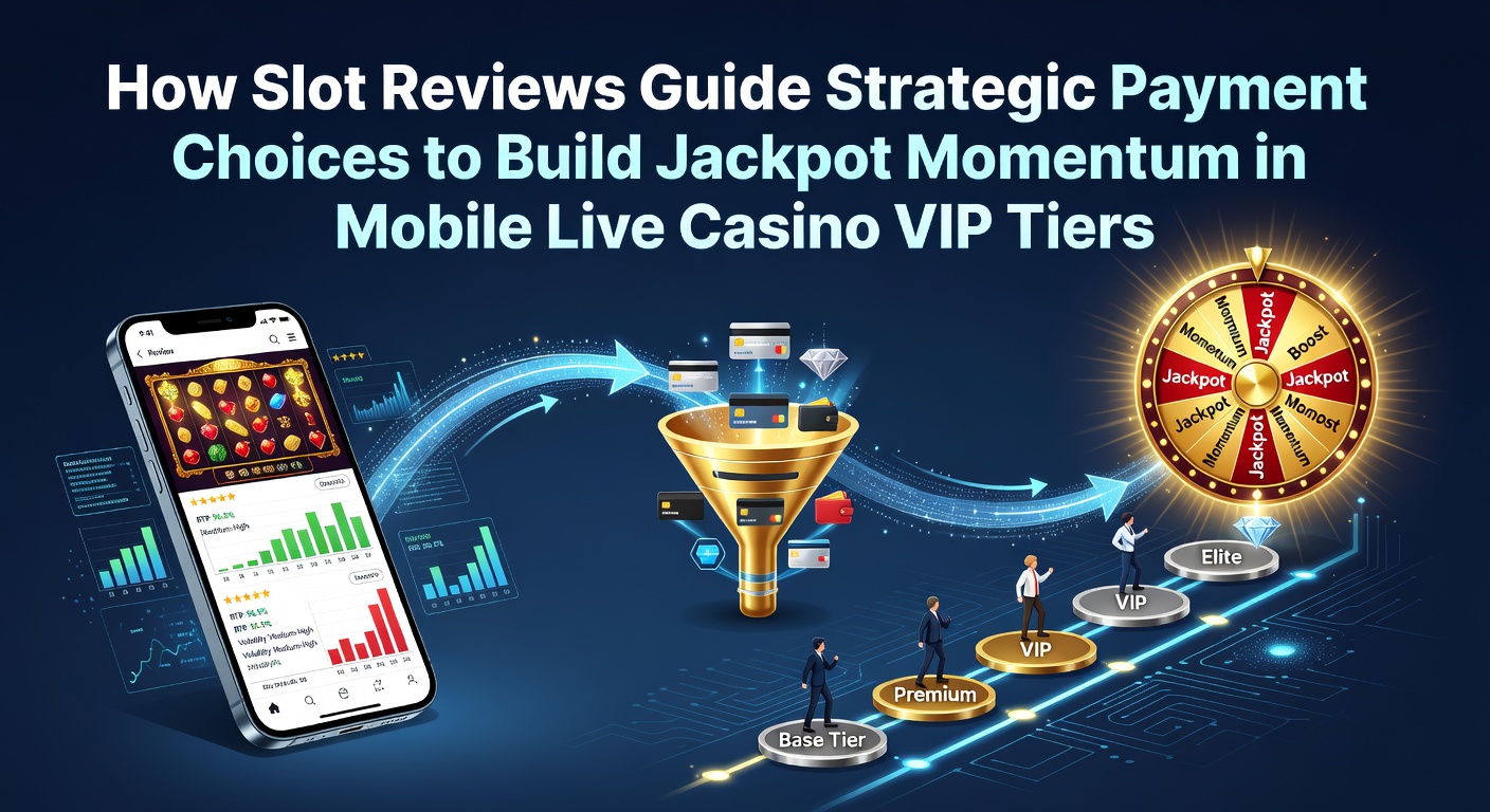 Mobile Live-Casino-Schnittstelle mit Slot-Bewertungen und Zahlungsoptionen auf einem Smartphone-Display