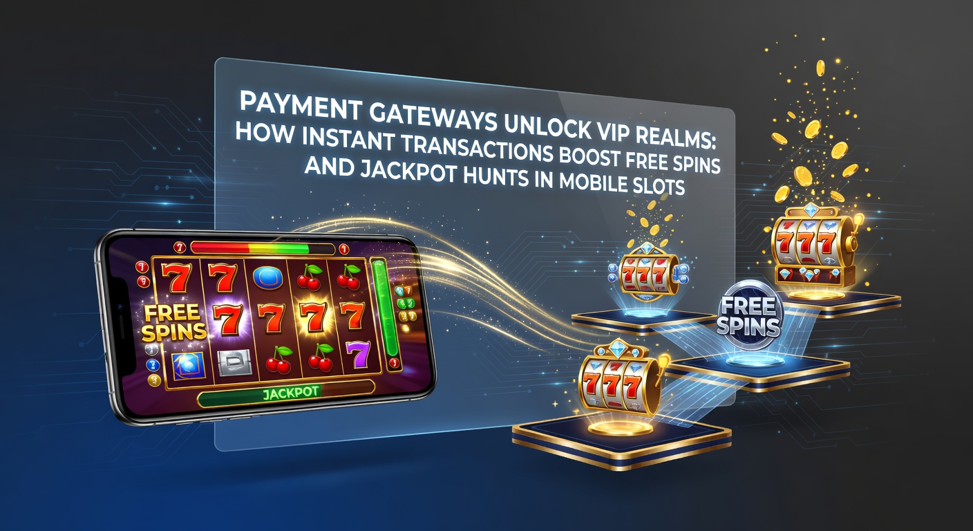 Moderne Zahlungsportale im Fokus: Ein Smartphone zeigt blitzschnelle Transaktionen in einem Slot-Spiel mit leuchtenden VIP-Symbolen und drehenden Walzen