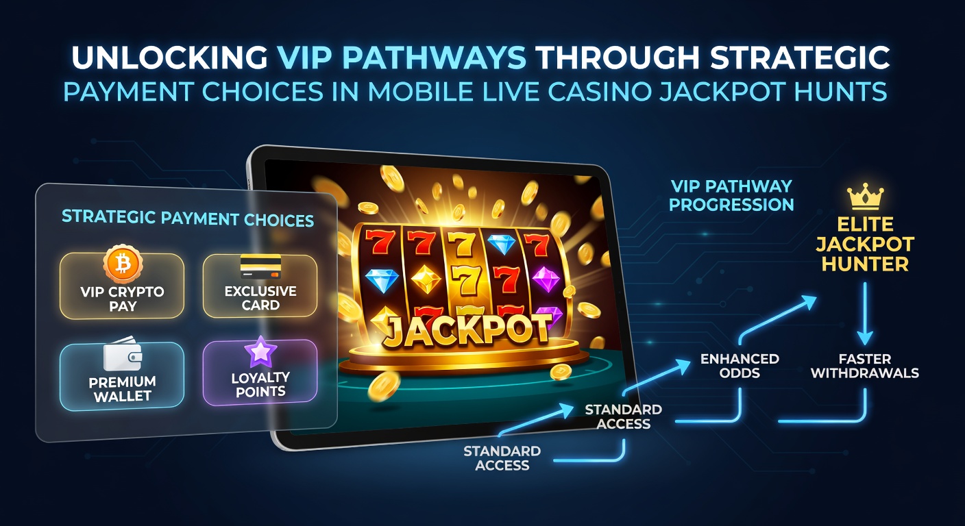 Darstellung einer VIP-Status-Leiter mit Jackpot-Meilensteinen und Zahlungshistorie in einer mobilen Casino-App